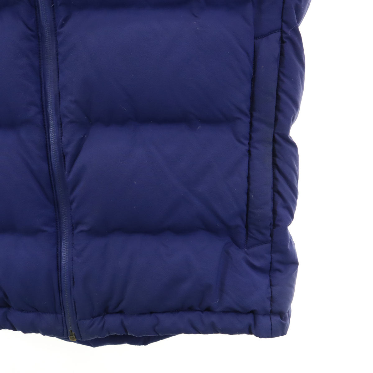 UNIQLO ユニクロ シームレス ダウンジャケット XL ブルー メンズ