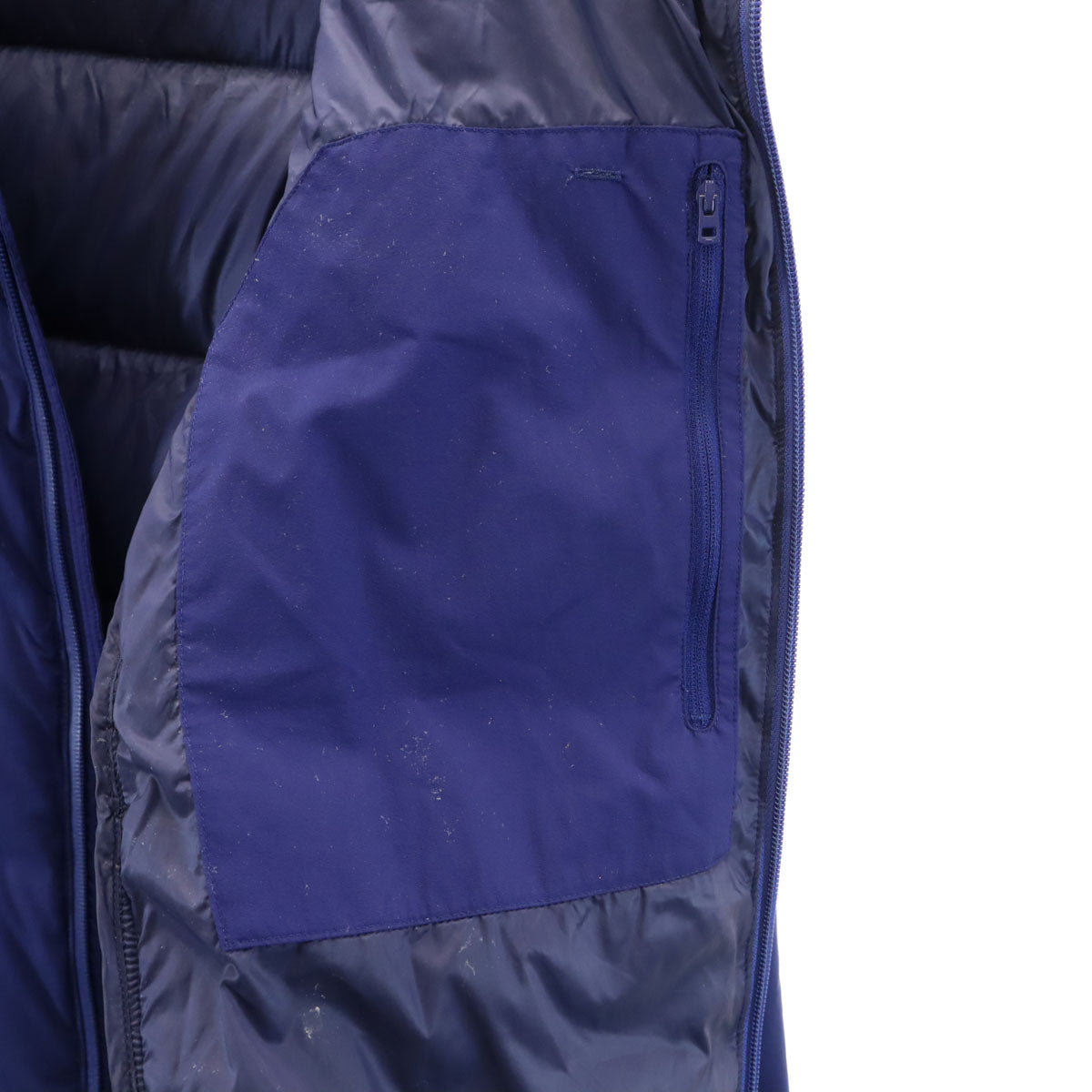 UNIQLO ユニクロ シームレス ダウンジャケット XL ブルー メンズ