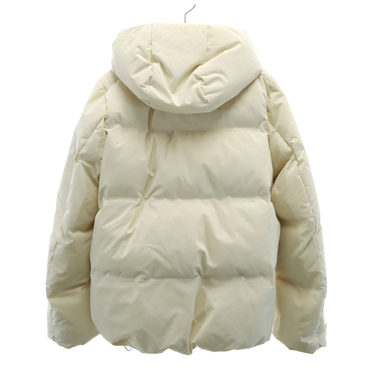 UNIQLO ユニクロ シームレス ダウンジャケット M クリーム レディース