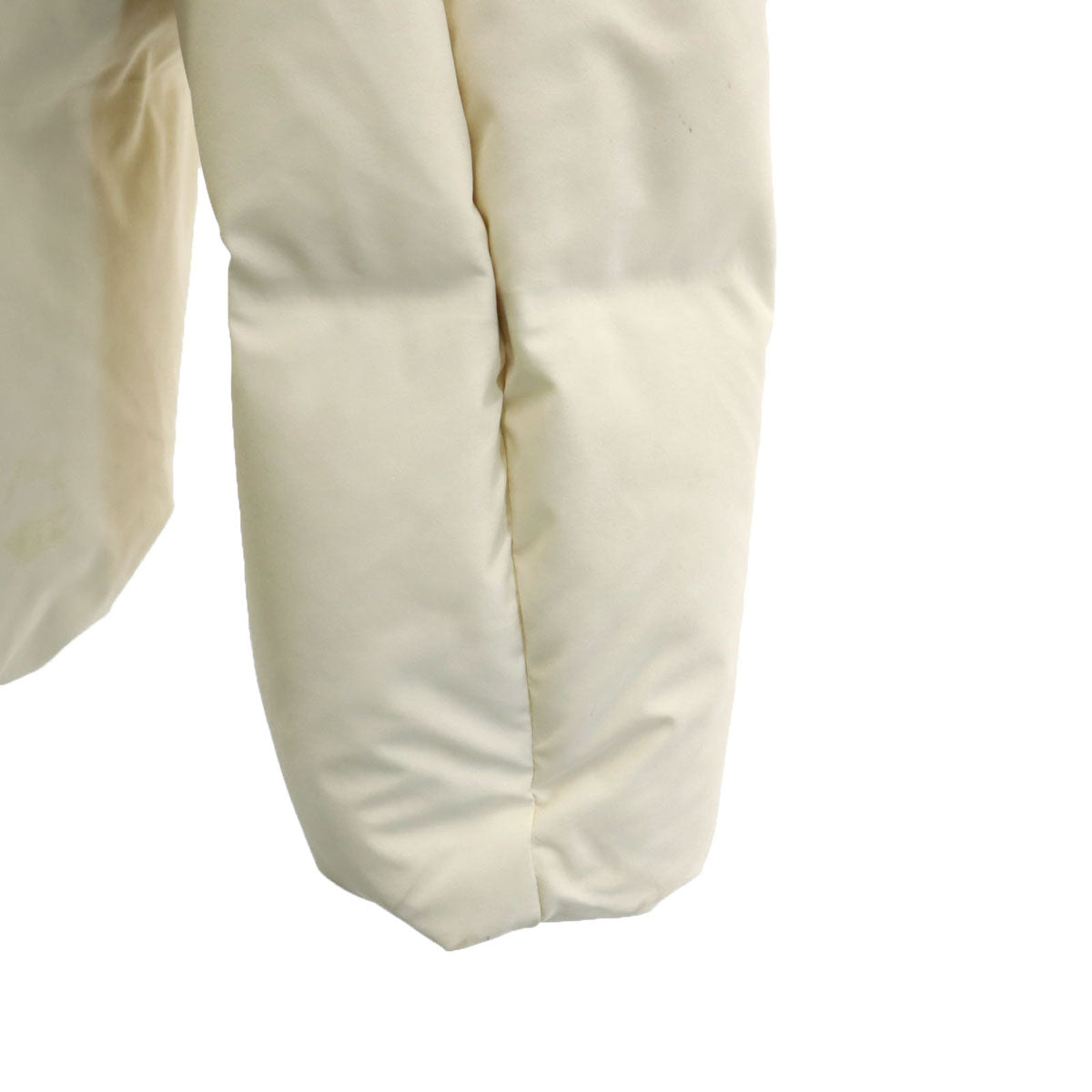 UNIQLO ユニクロ シームレス ダウンジャケット M クリーム レディース