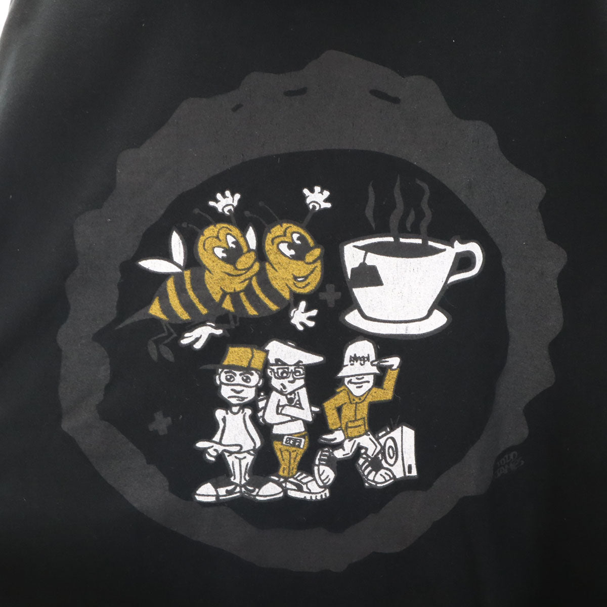 nano universe ナノユニバース 西川ダウン コラボ 長袖 ダウン スウェットパーカー L ブラック プルオーバー メンズ