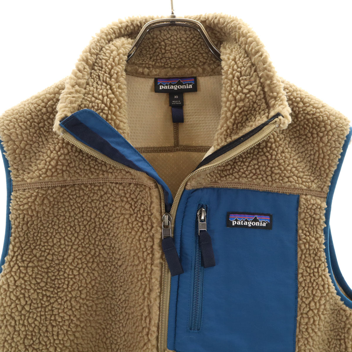 patagonia パタゴニア クラシック レトロX ボア ベスト XS ブラウン アウトドア 23048 メンズ