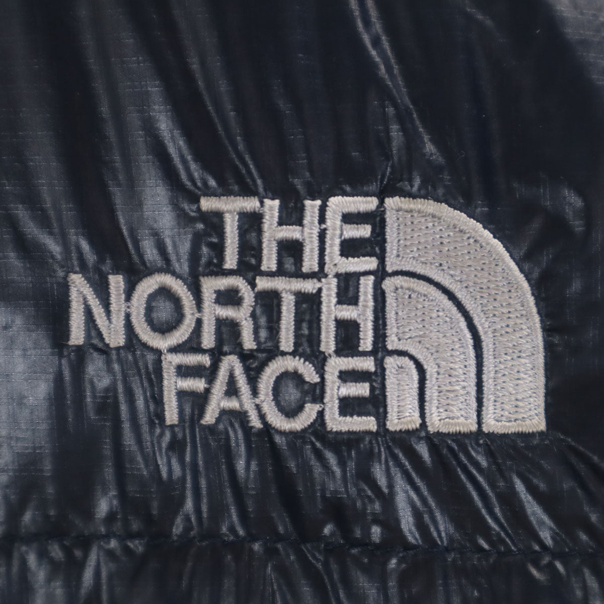 THE NORTH FACE ノースフェイス ライトヒート ダウンジャケット L ネイビー 収納袋付き アウトドア ND18174 メンズ