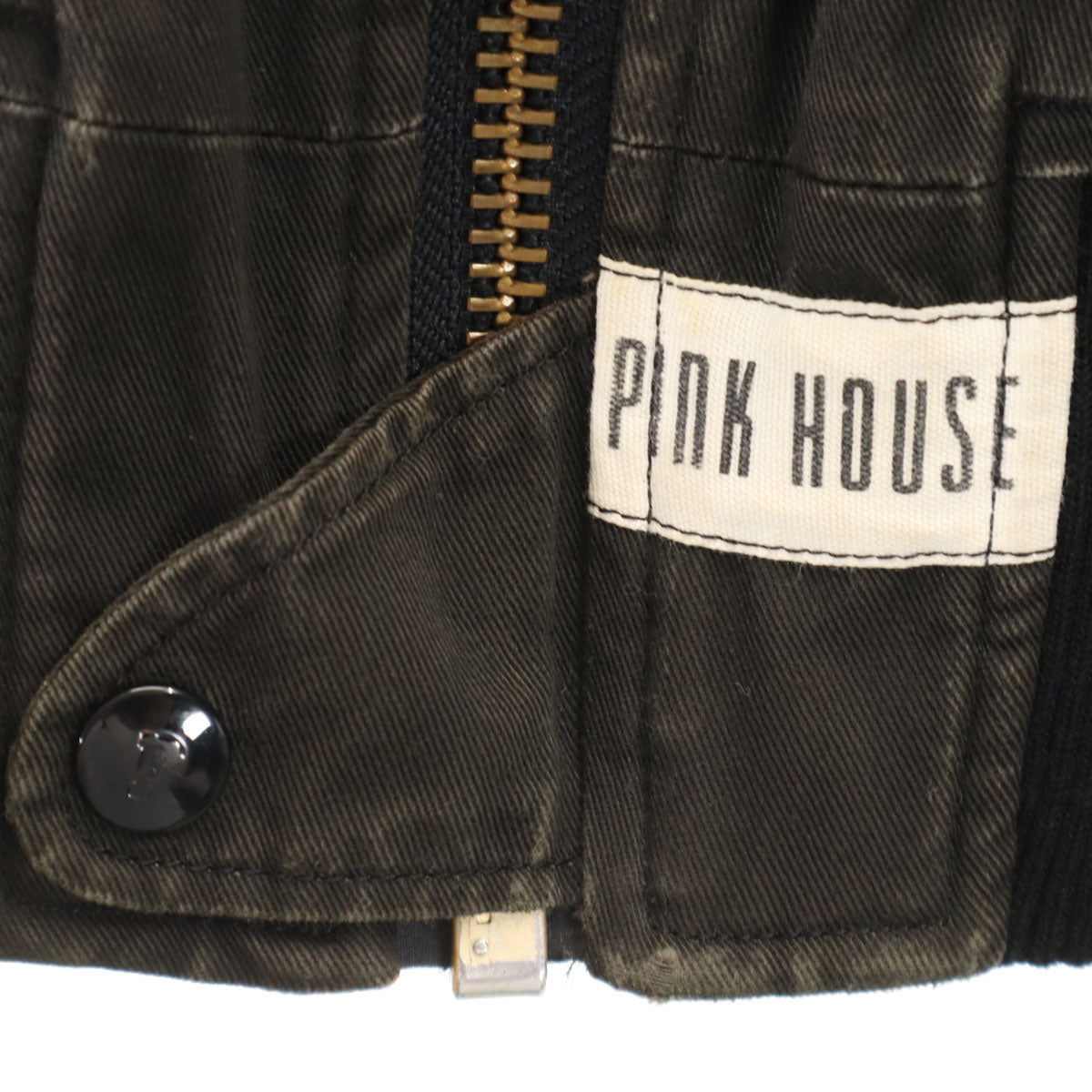 PINK HOUSE ピンクハウス MA-1 ブルゾン ブラック レディース
