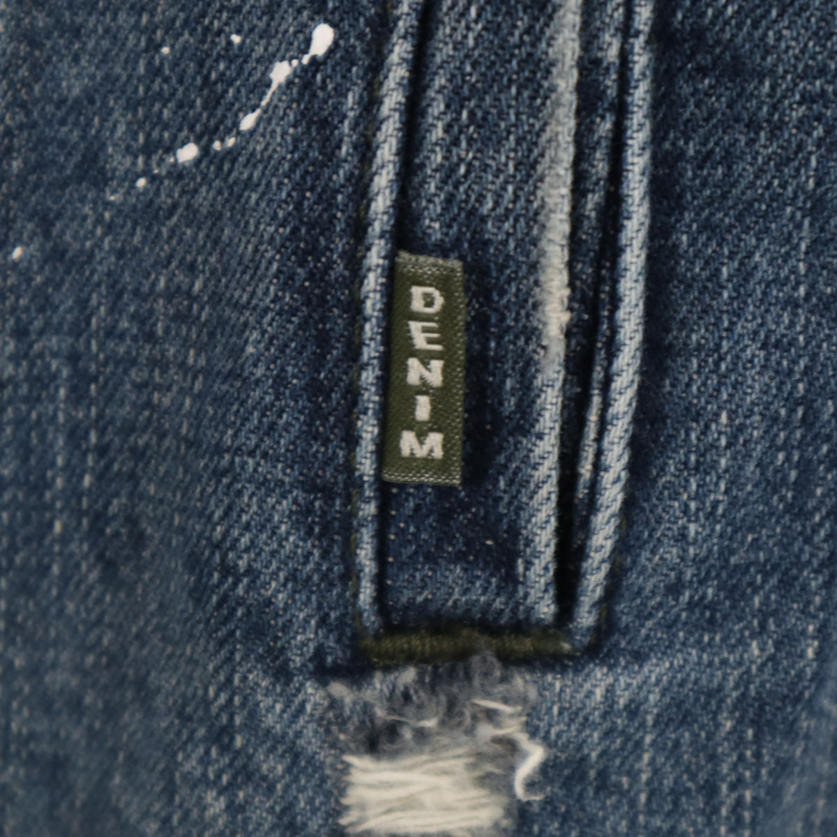 DANIELE ALESSANDRINI ダニエレ アレッサンドリー二 イタリア製 ヴィンテージ加工 デニムジャケット M ウォッシュブルー ジージャン メンズ