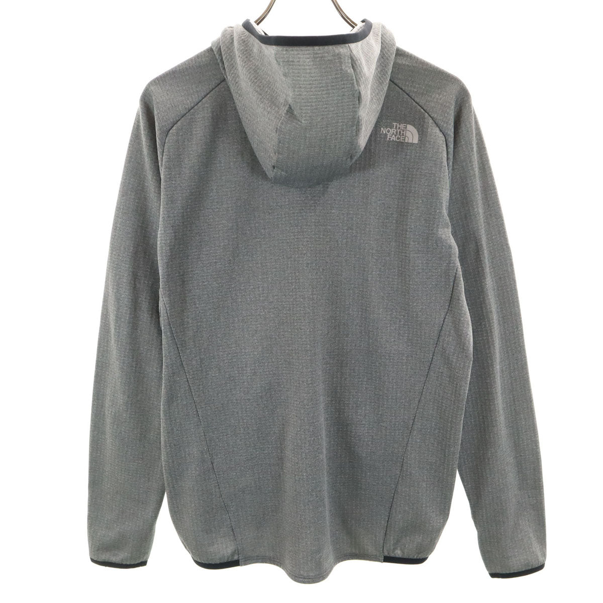 美品 THE NORTH FACE ザノースフェイス サーマルバーサグリッドフーディ ジャケット M グレー アウトドア NT61878 メンズ