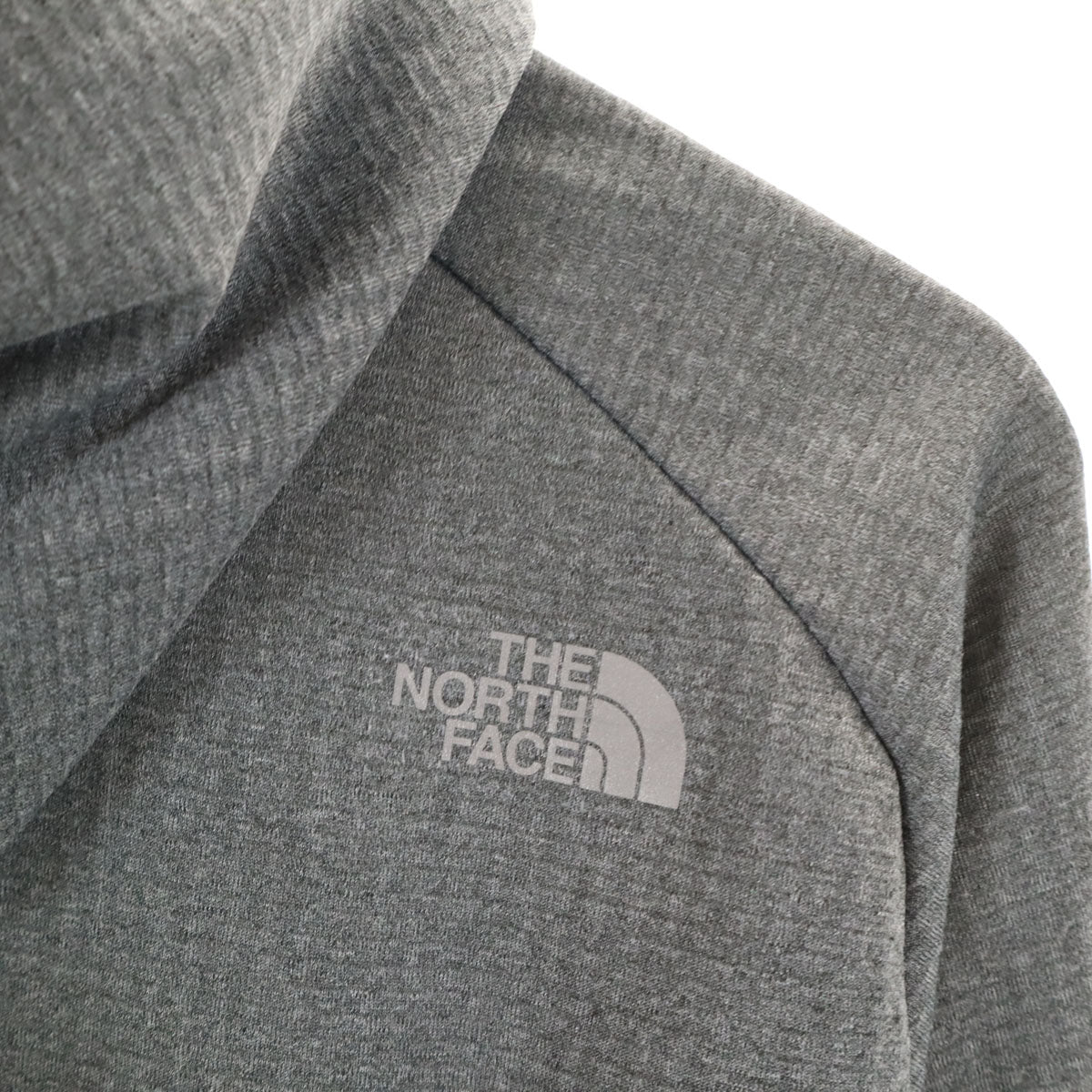 美品 THE NORTH FACE ザノースフェイス サーマルバーサグリッドフーディ ジャケット M グレー アウトドア NT61878 メンズ