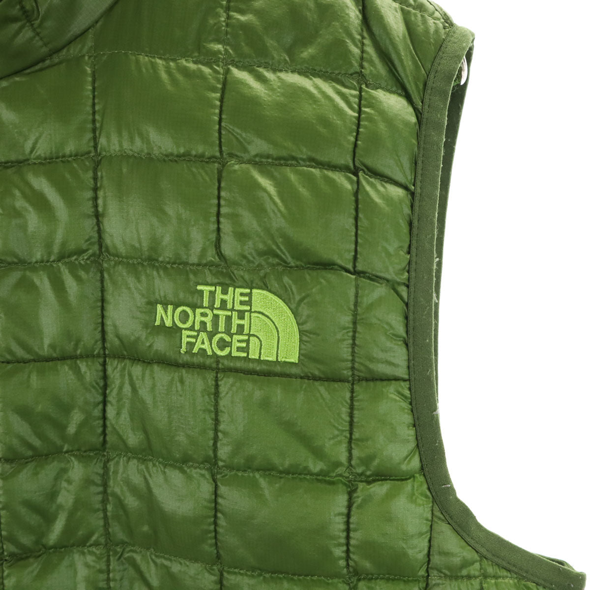 THE NORTH FACE ザノースフェイス 中綿ベスト S グリーン アウトドア メンズ