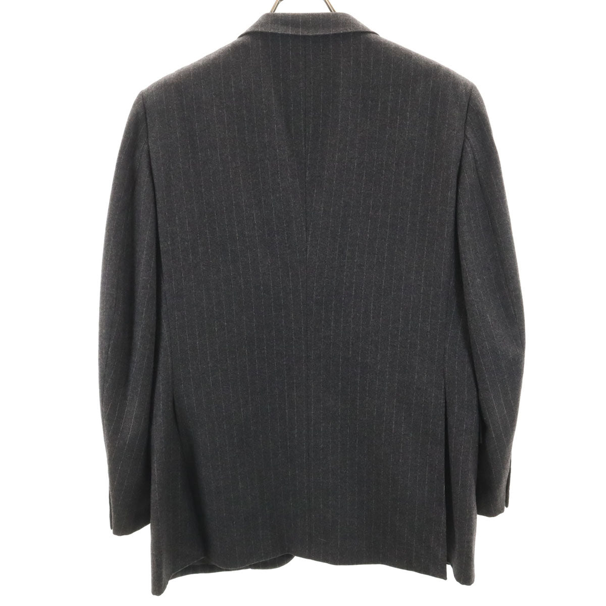 Aquascutum アクアスキュータム 90s 日本製 オールド テーラードジャケット 100AB7 グレー メンズ