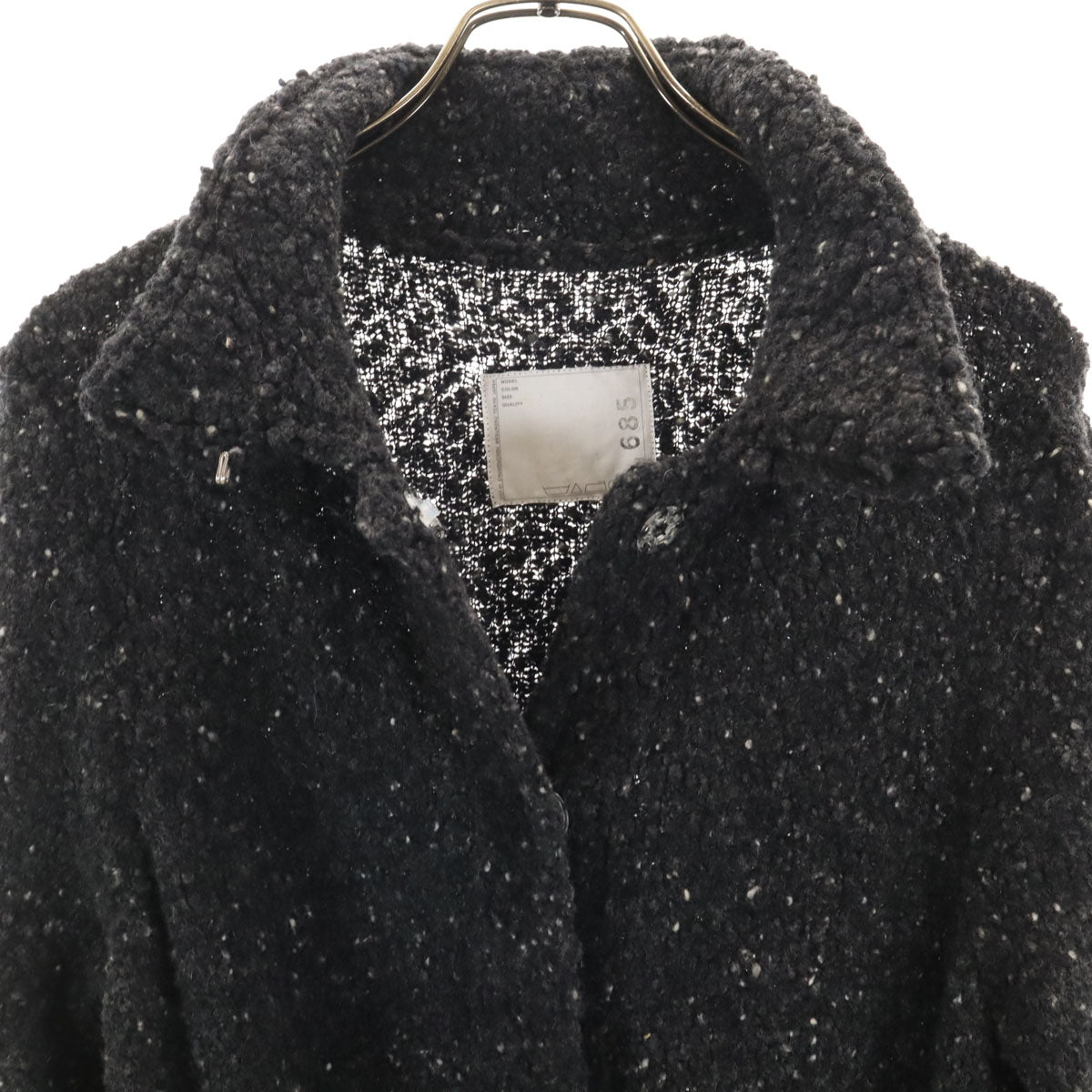 Sacai サカイ ニットコート グレー レディース