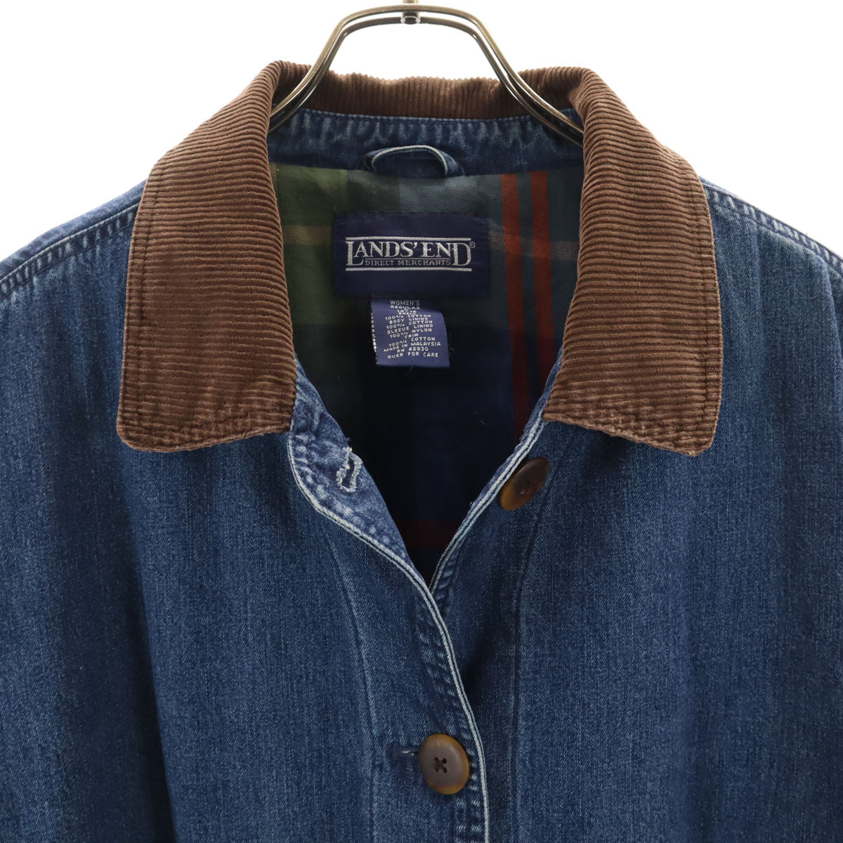 LANDS' END ランズエンド 90s オールド カバーオール M レディース