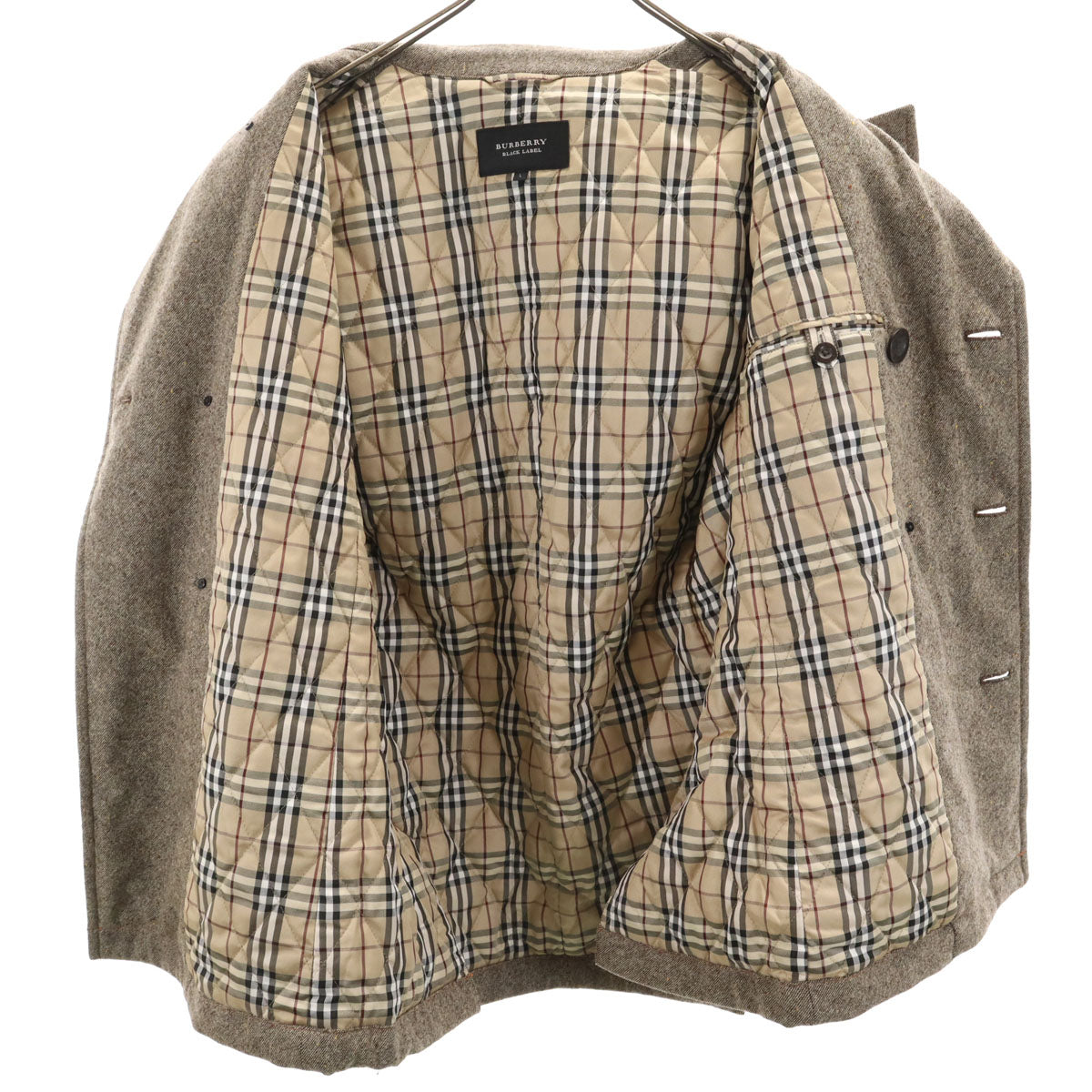 BURBERRY BLACK LABEL バーバリーブラックレーベル ジャケット L グレー 三陽商会 メンズ
