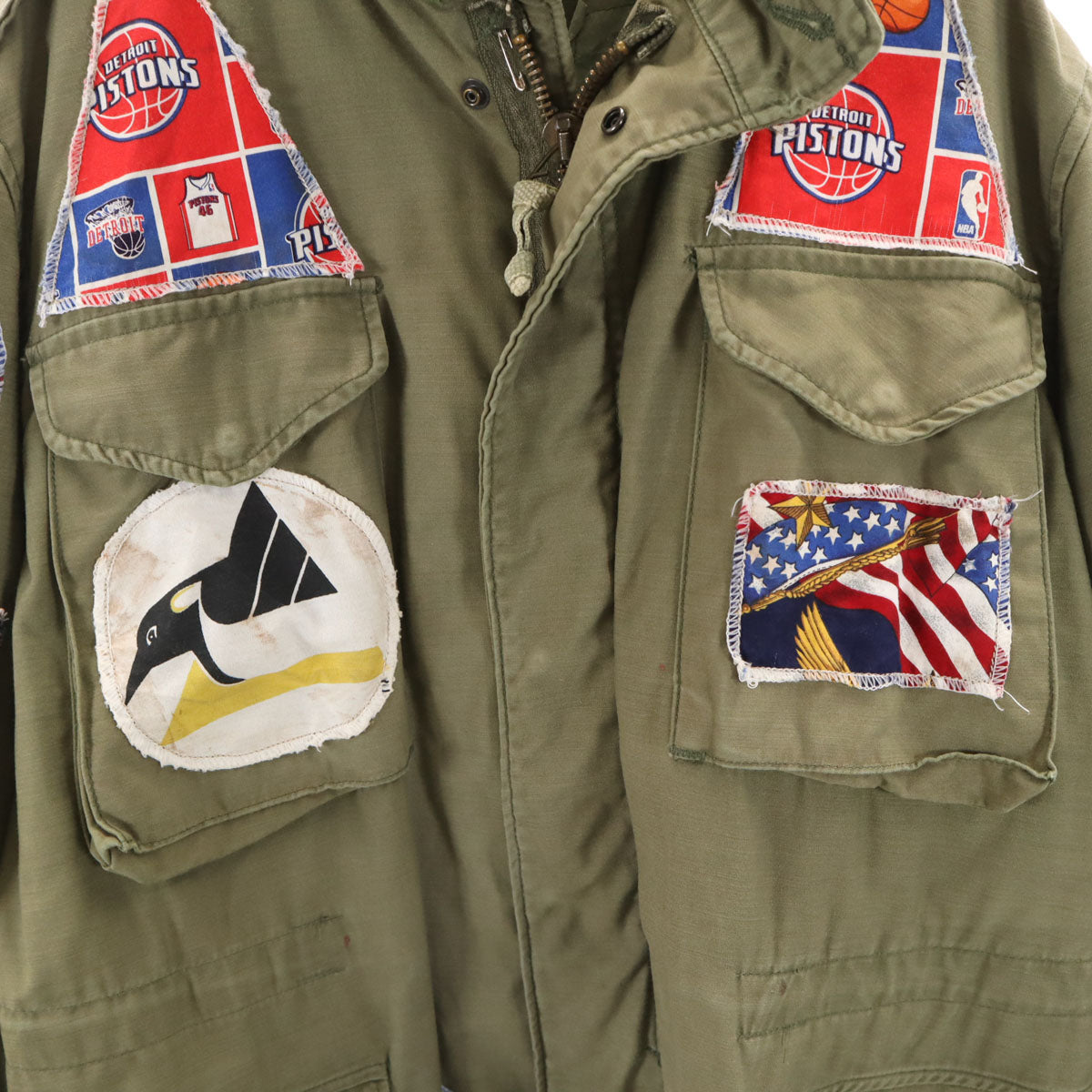 アメリカ軍 ミリタリージャケット M カーキ メンズ