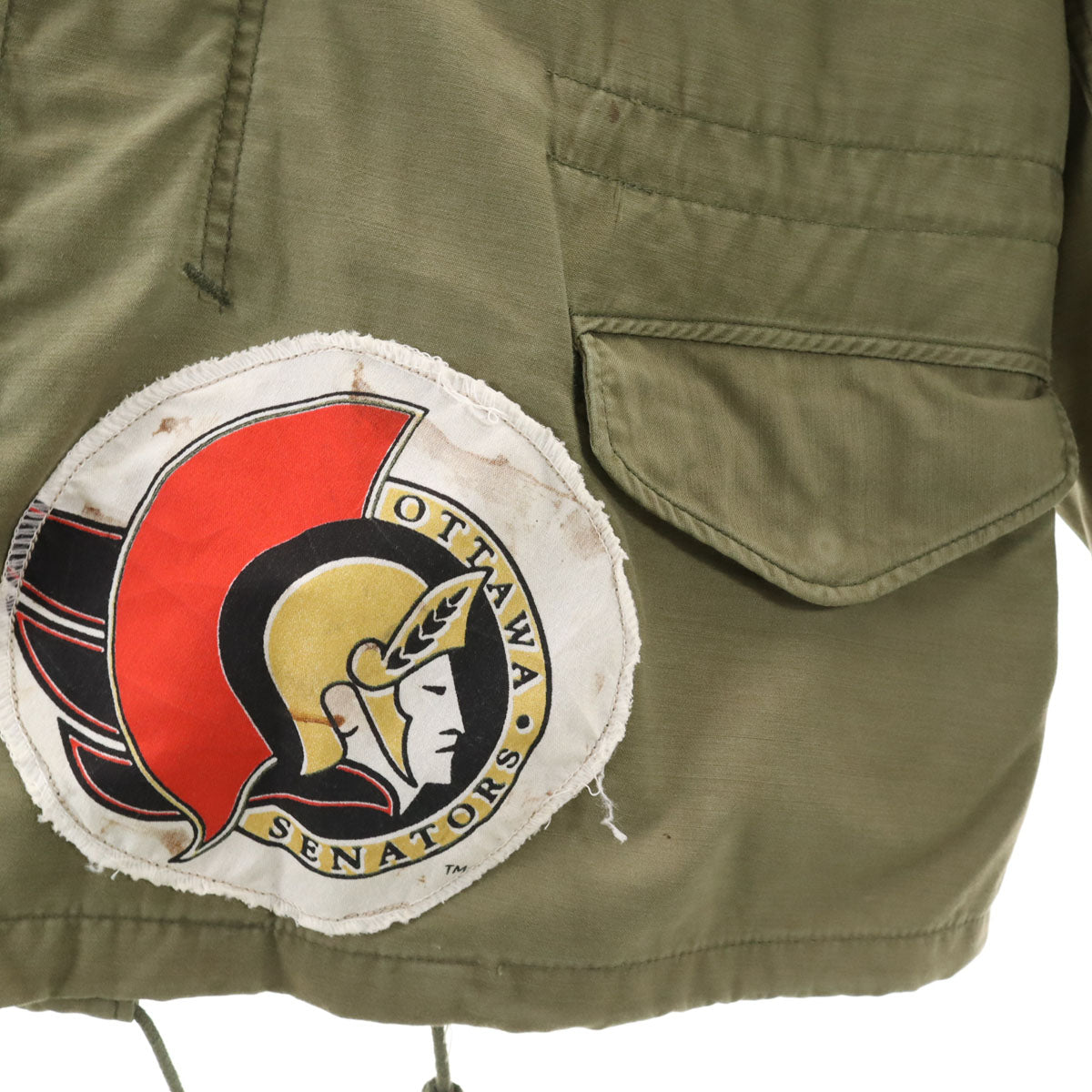 アメリカ軍 ミリタリージャケット M カーキ メンズ