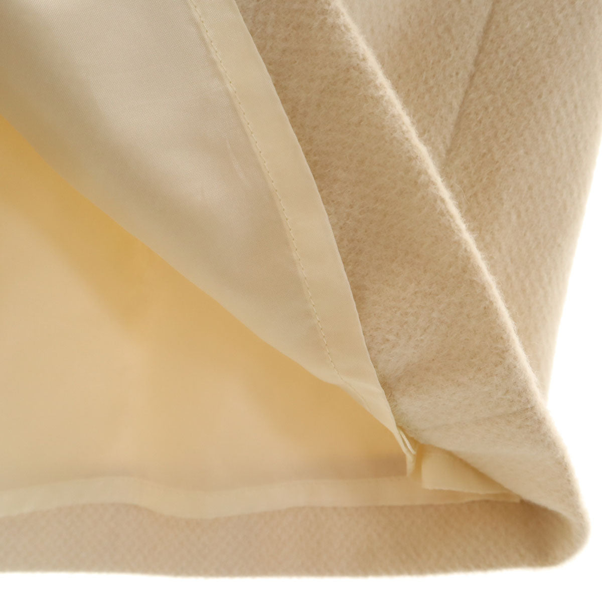 GIVENCHY ジバンシィ 90s 日本製 アンゴラ100% オールド スカートスーツ 上下 セットアップ 40/44 オフホワイト レディース