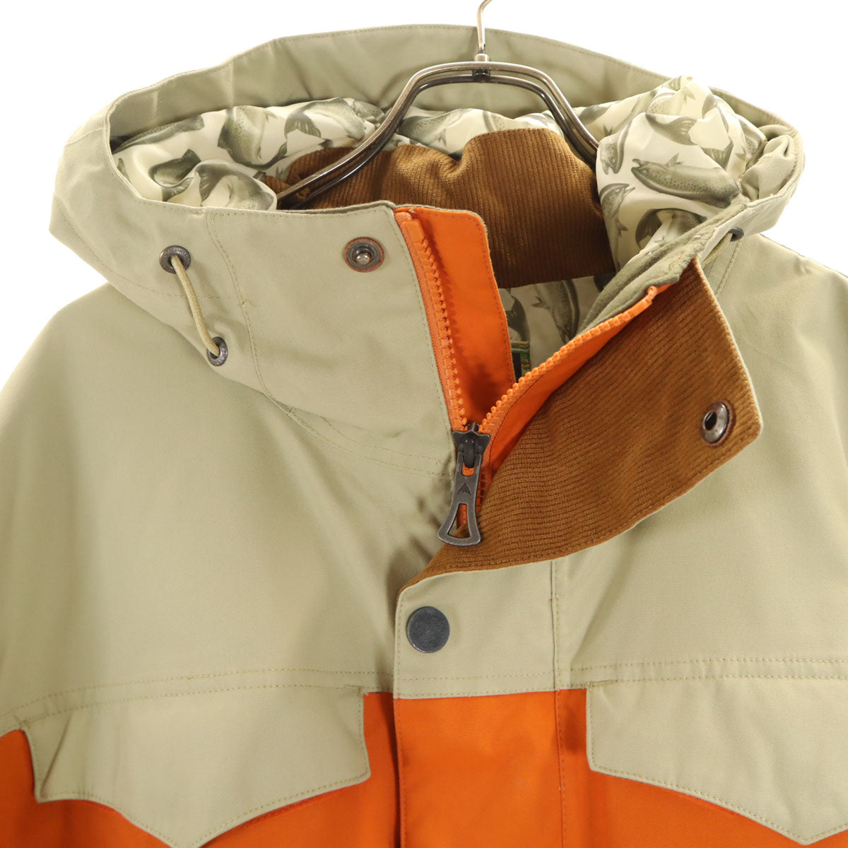 BURTON バートン スノーボード ウェア 上下 セットアップ L オレンジ系 スキーウェア メンズ