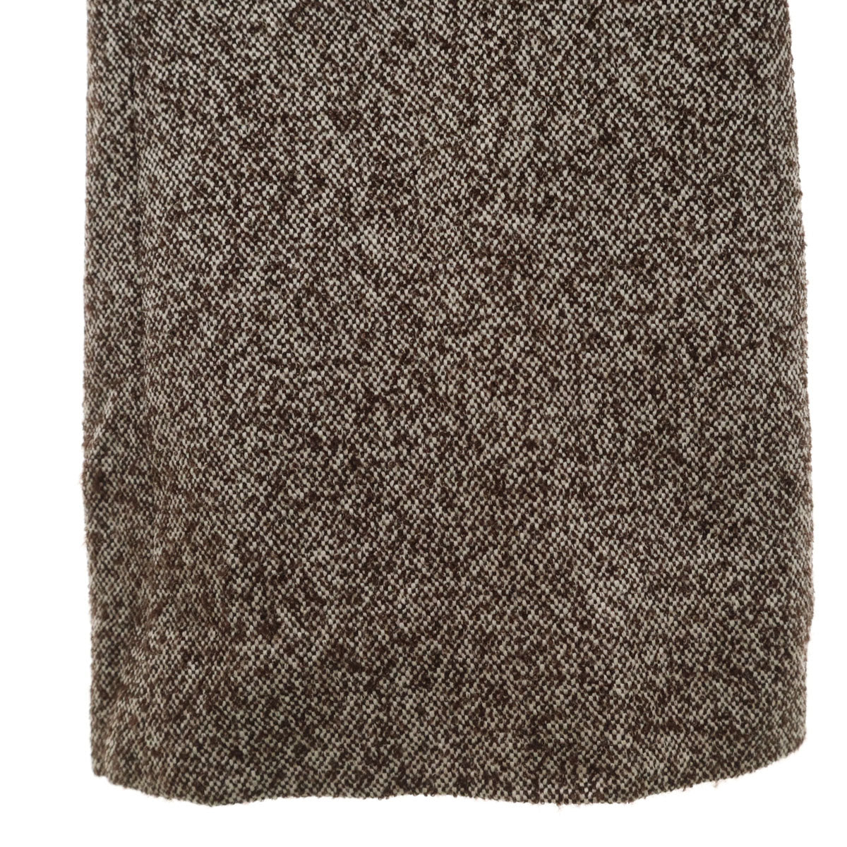 BURBERRY LONDON バーバリーロンドン ウールブレンド パンツスーツ 上下 セットアップ 38/40 ブラウン系 三陽商会 ベルト付き レディース