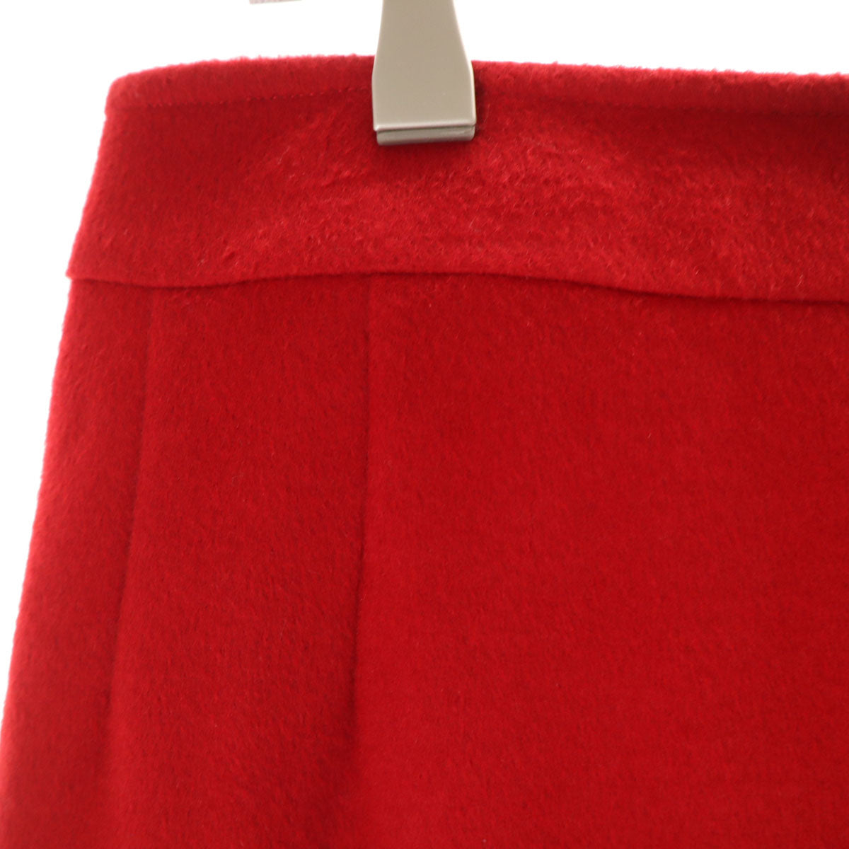 Herno ヘルノ 90s イタリア製 ウールブレンド オールド スカートスーツ 上下 セットアップ 46 レッド レディース