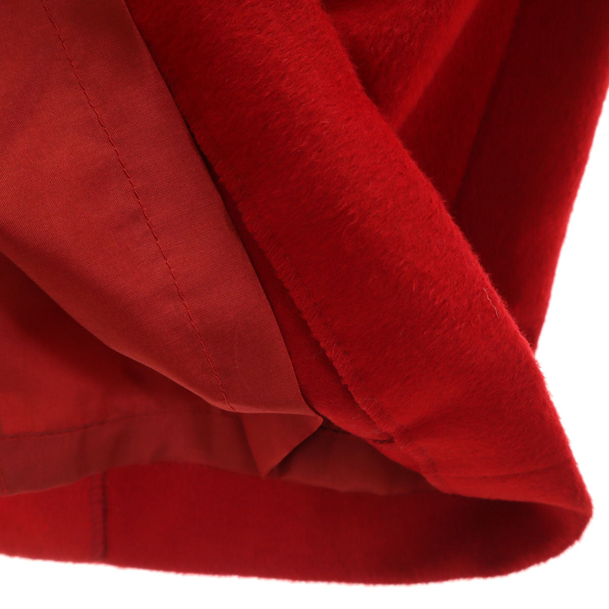 Herno ヘルノ 90s イタリア製 ウールブレンド オールド スカートスーツ 上下 セットアップ 46 レッド レディース