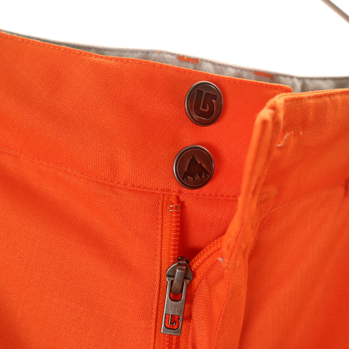 BURTON バートン スノーボード ウェア 上下 セットアップ M オレンジ系 スキーウェア メンズ