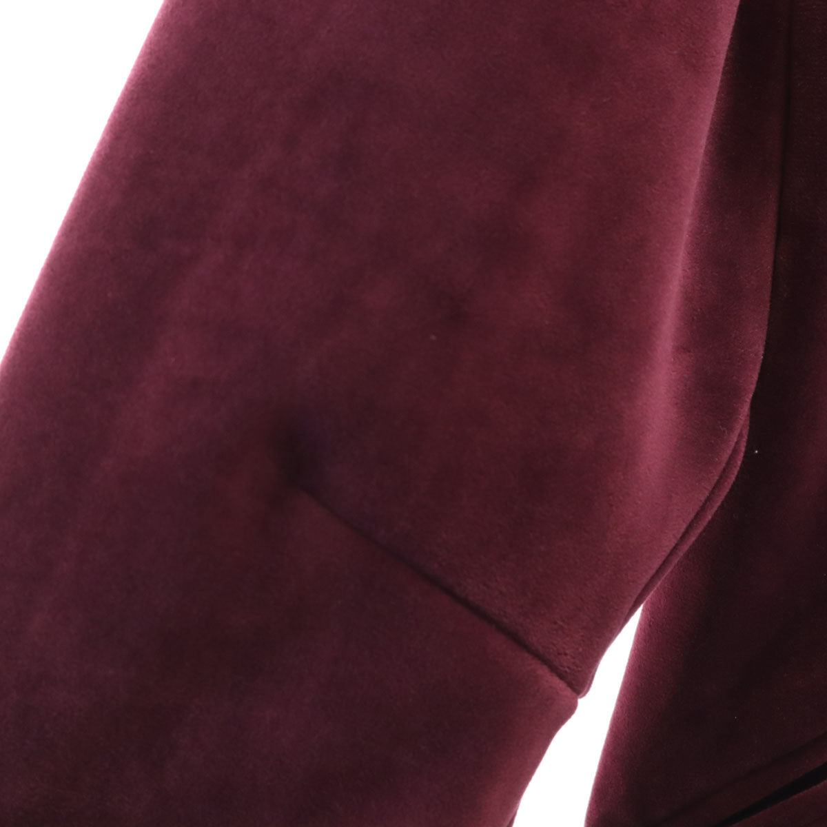 rehacer レアセル リトルタイガー 刺繍 ベロア ブルゾン L ボルドー系 メンズ