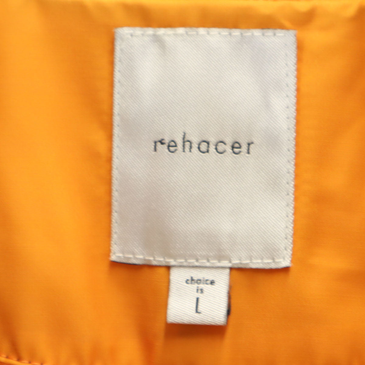 rehacer レアセル リトルタイガー 刺繍 ベロア ブルゾン L ボルドー系 メンズ