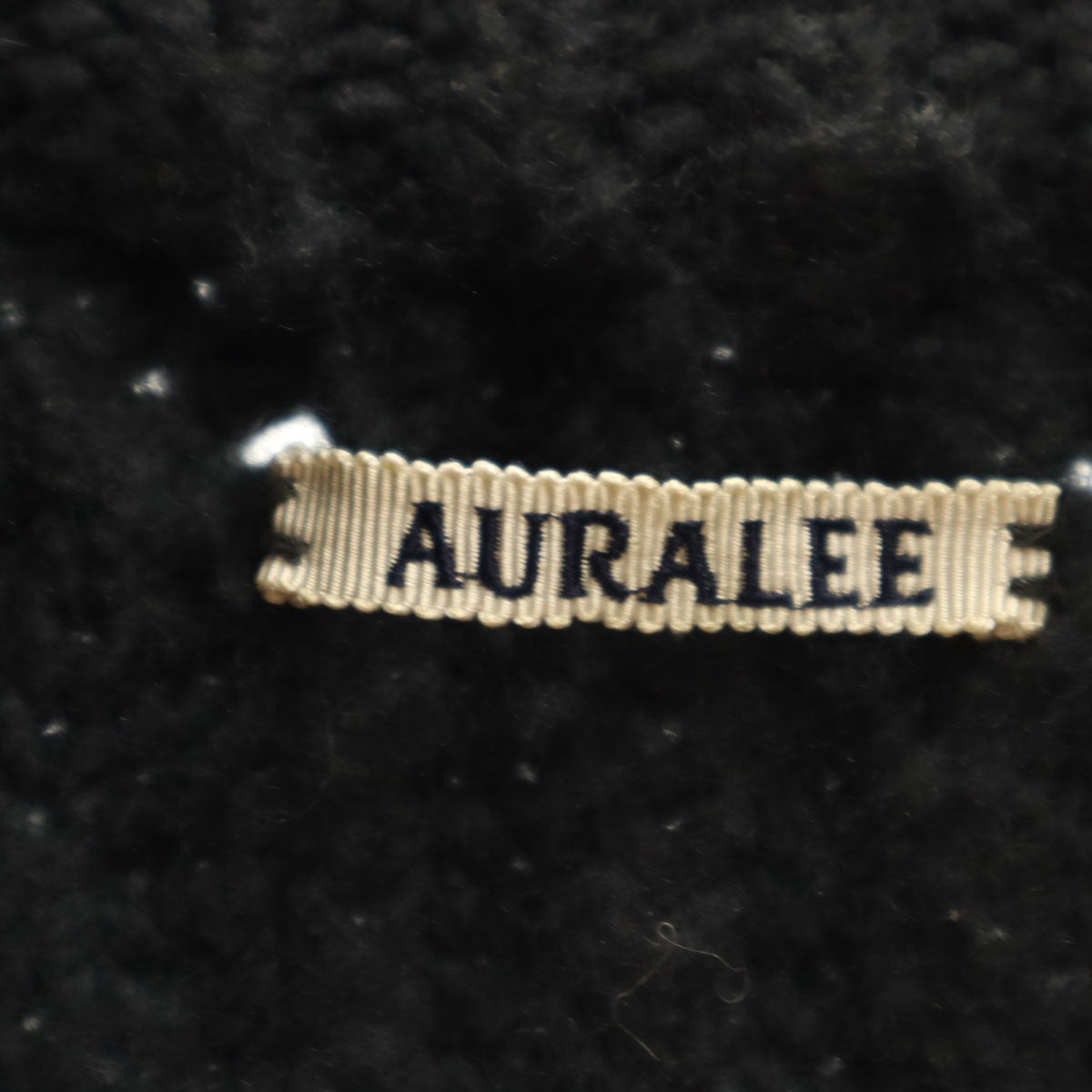 AURALEE オーラリー 日本製 ニットジャケット 3 ネイビー系 メンズ