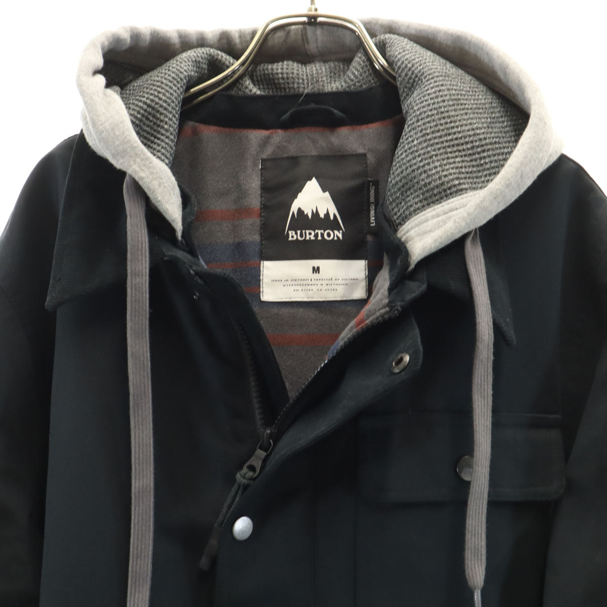 BURTON バートン スノーボード ジャケット M ブラック メンズ