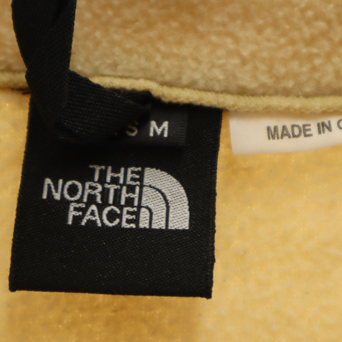 THE NORTH FACE ザノースフェイス フリースジャケット M アイボリー アウトドア NA-3961 メンズ