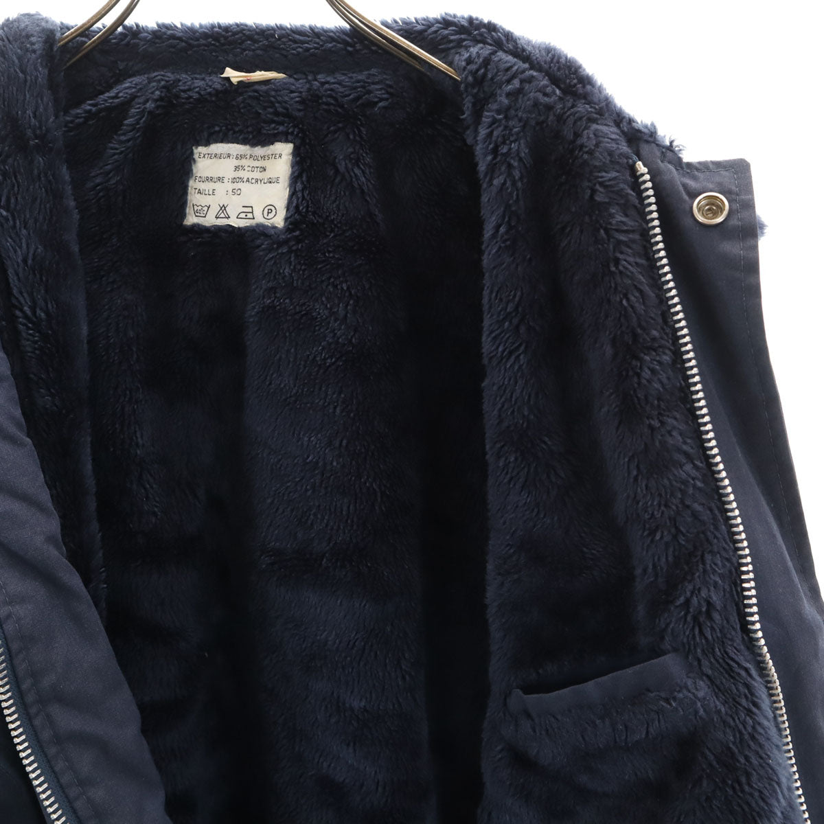 70s 80s ヴィンテージ G-1 フライトジャケット 50 ネイビー メンズ