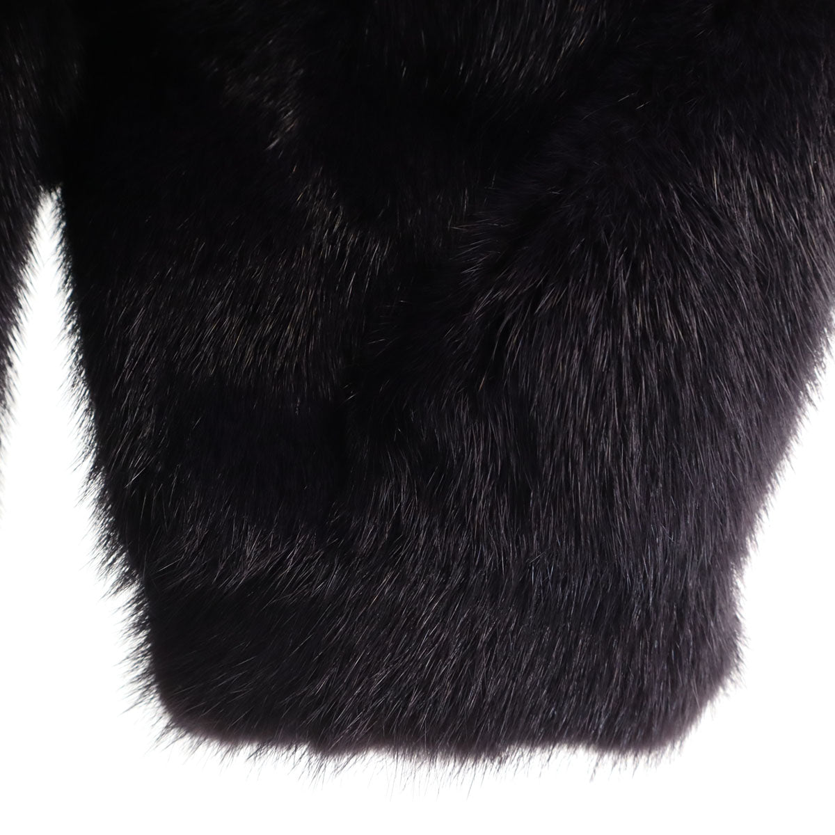 LANVIN ランバン 90s オールド 毛皮コート パープル リアルファー レディース