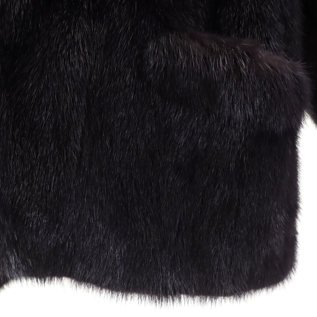 LANVIN ランバン 90s オールド 毛皮コート パープル リアルファー レディース