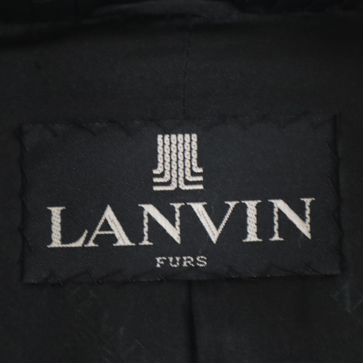 LANVIN ランバン 90s オールド 毛皮コート パープル リアルファー レディース