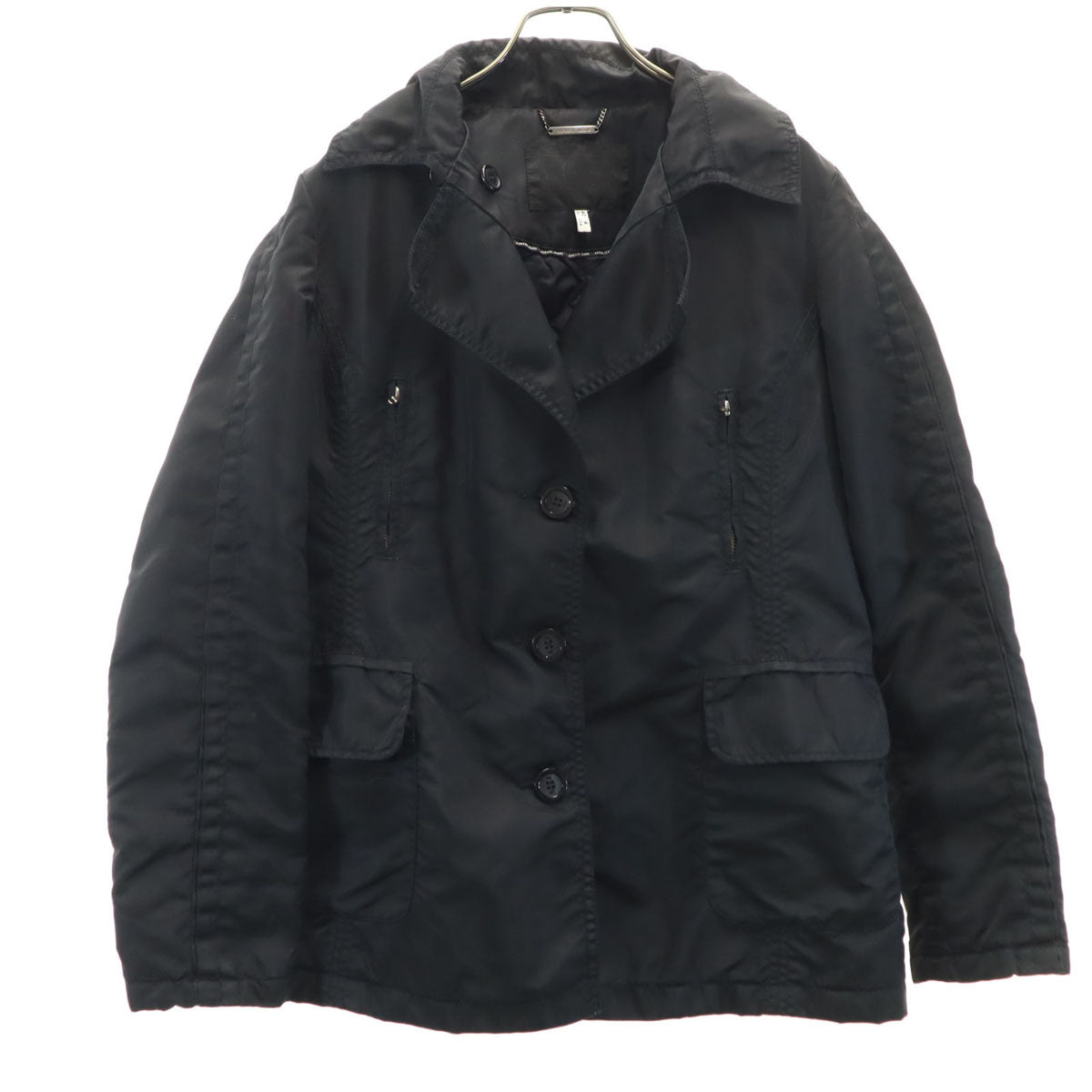 ARMANI JEANS アルマーニジーンズ ジャケット USA4 ブラック レディース