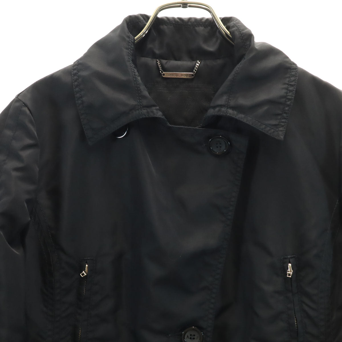 ARMANI JEANS アルマーニジーンズ ジャケット USA4 ブラック レディース