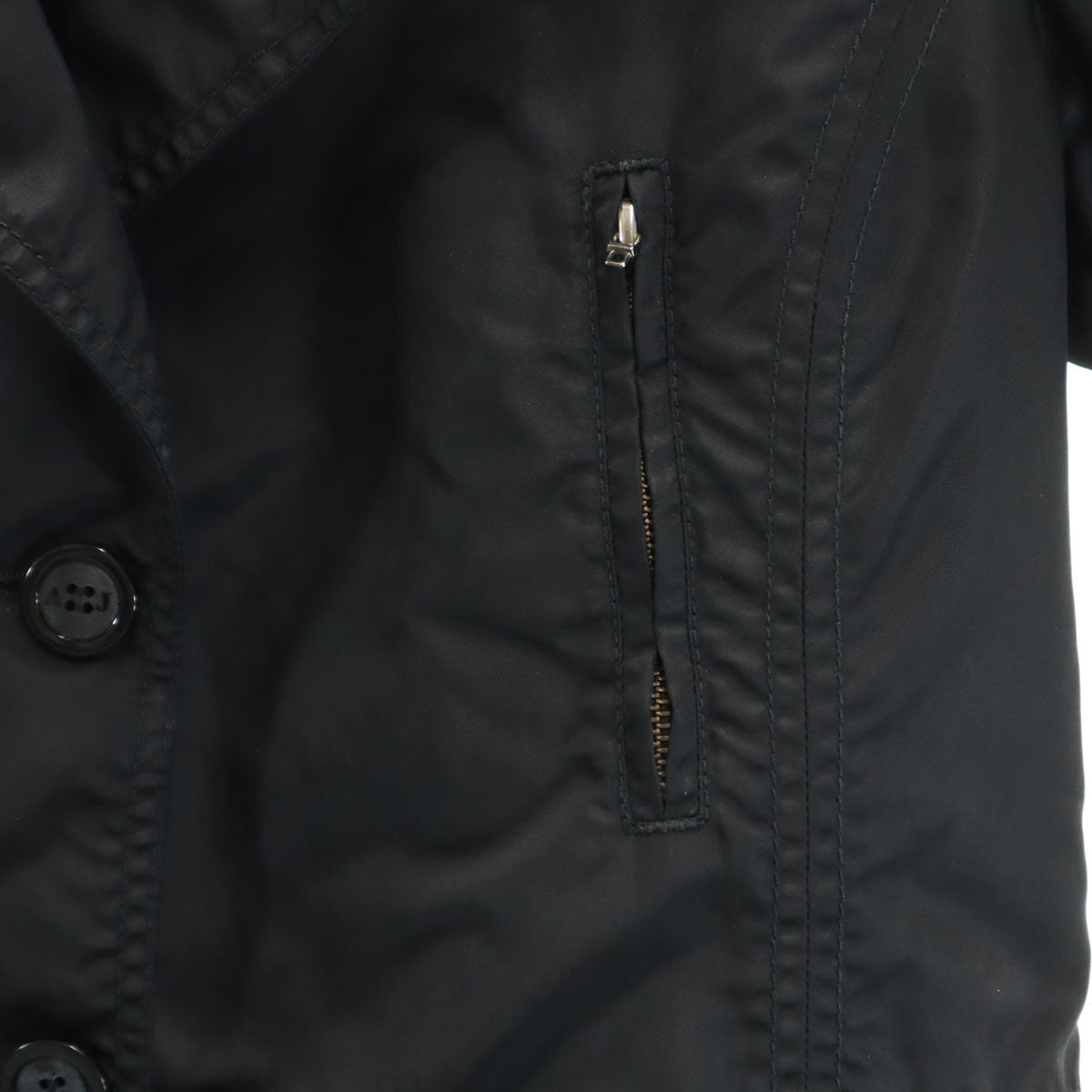 ARMANI JEANS アルマーニジーンズ ジャケット USA4 ブラック レディース