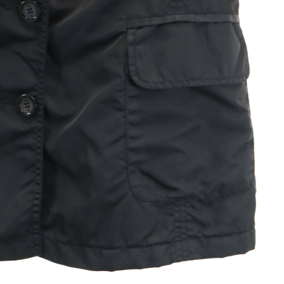 ARMANI JEANS アルマーニジーンズ ジャケット USA4 ブラック レディース