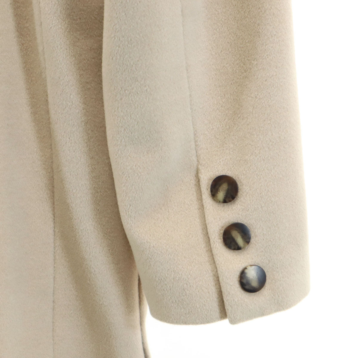 FOXEY フォクシー 日本製 カシミヤブレンド ジャケット F ベージュ レディース