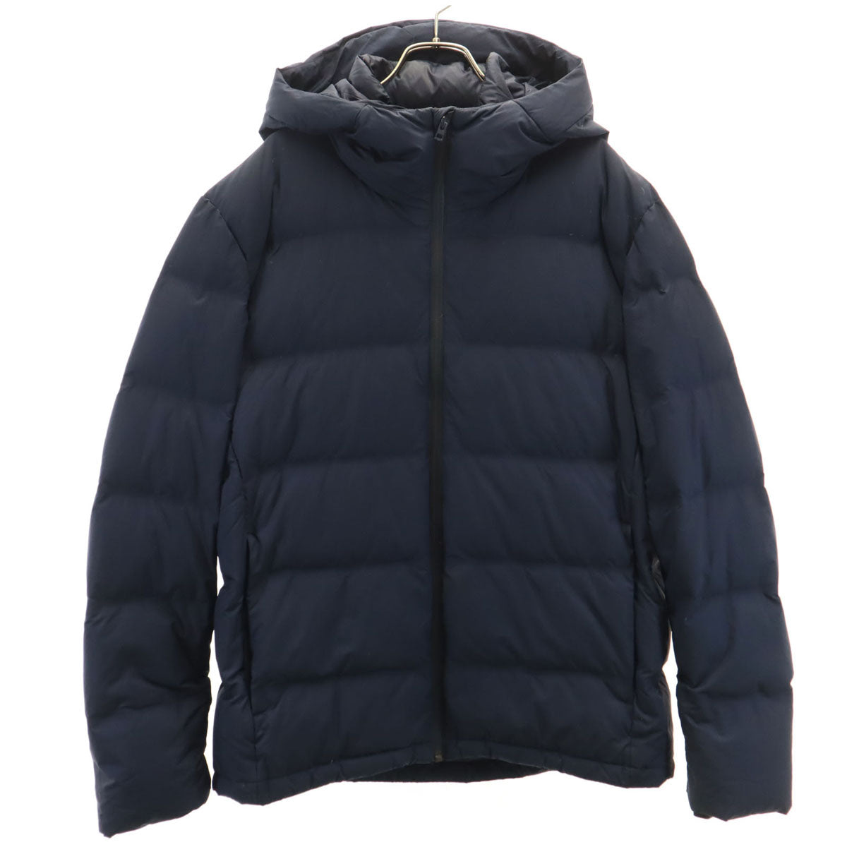 UNIQLO ユニクロ シームレス ダウンパーカー XL ネイビー メンズ
