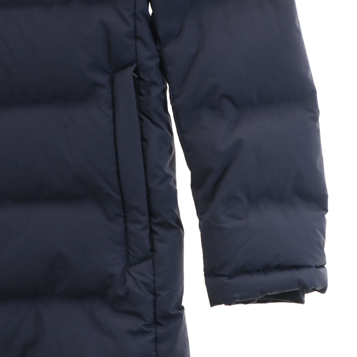 UNIQLO ユニクロ シームレス ダウンコート XS ネイビー メンズ