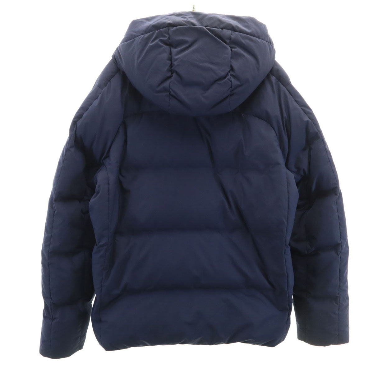 UNIQLO ユニクロ シームレス ダウンパーカー L ネイビー 3Dカット メンズ