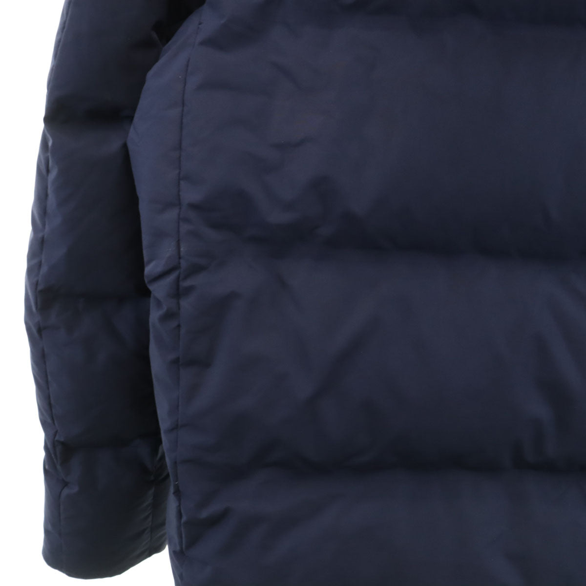 UNIQLO ユニクロ シームレス ダウンパーカー L ネイビー 3Dカット メンズ