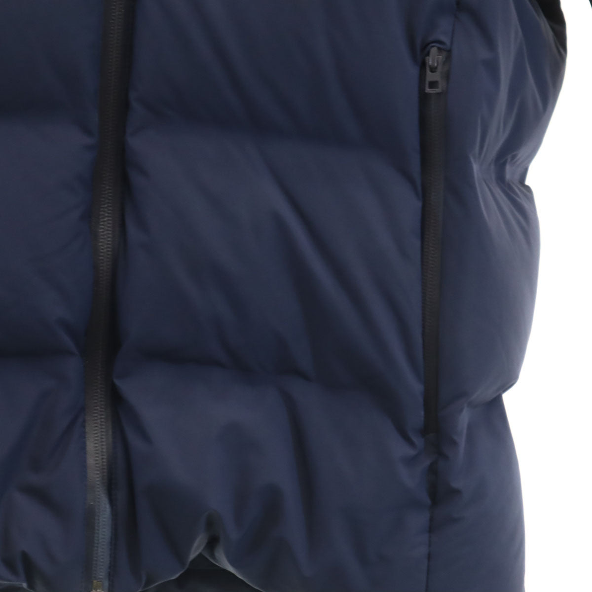 UNIQLO ユニクロ シームレス ダウンパーカー L ネイビー 3Dカット メンズ