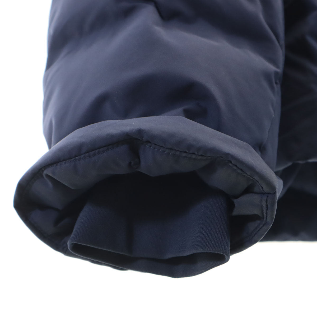 UNIQLO ユニクロ シームレス ダウンパーカー L ネイビー 3Dカット メンズ