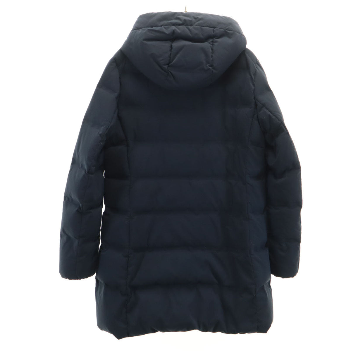 UNIQLO ユニクロ シームレス ショート ダウンコート L ネイビー レディース