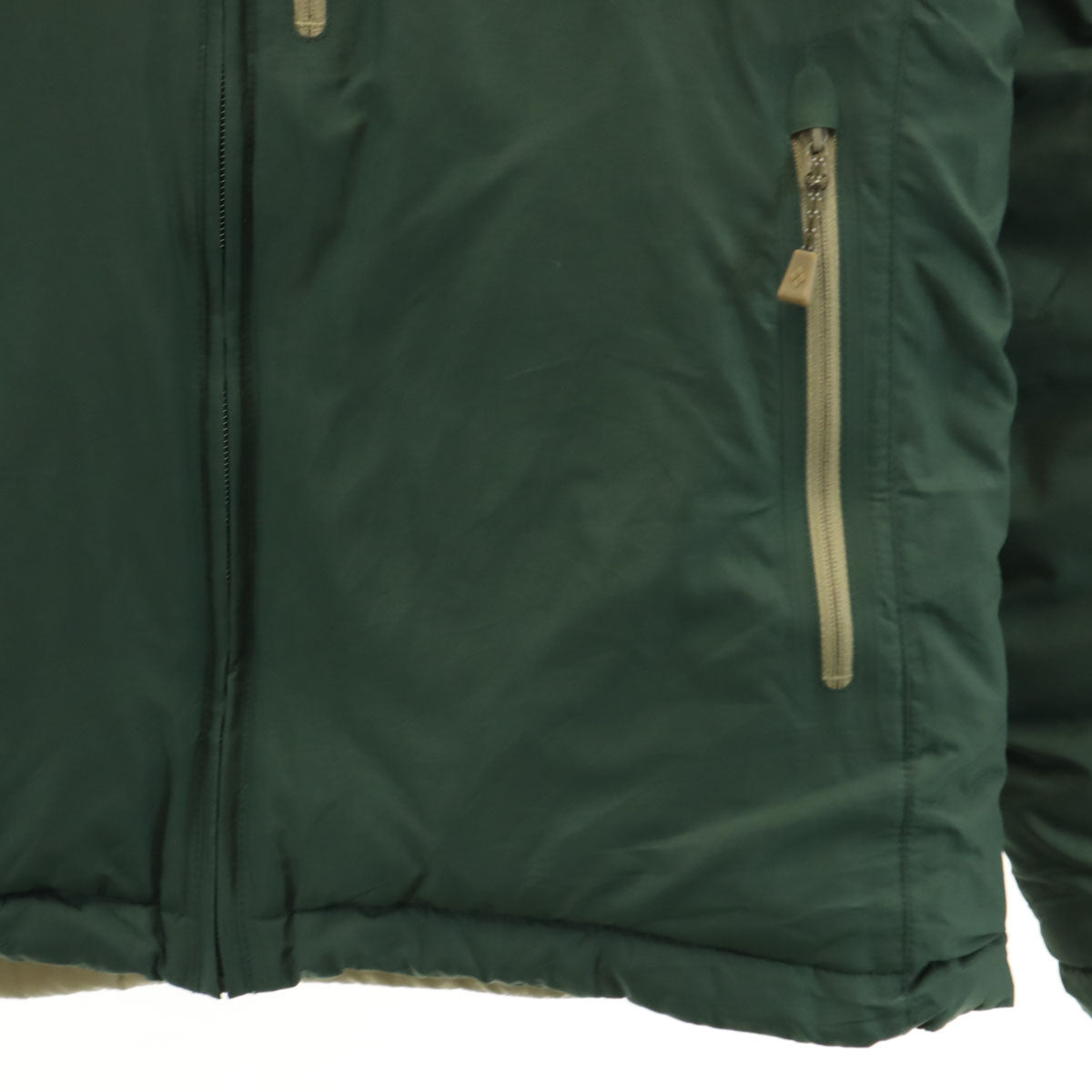 mont-bell モンベル コロラド リバーシブル ダウンジャケット M グリーン系 レディース