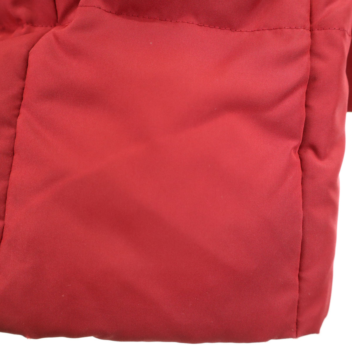 BURBERRY LONDON バーバリーロンドン ダウンジャケット 9 レッド フォックスファー付き 三陽商会 レディース