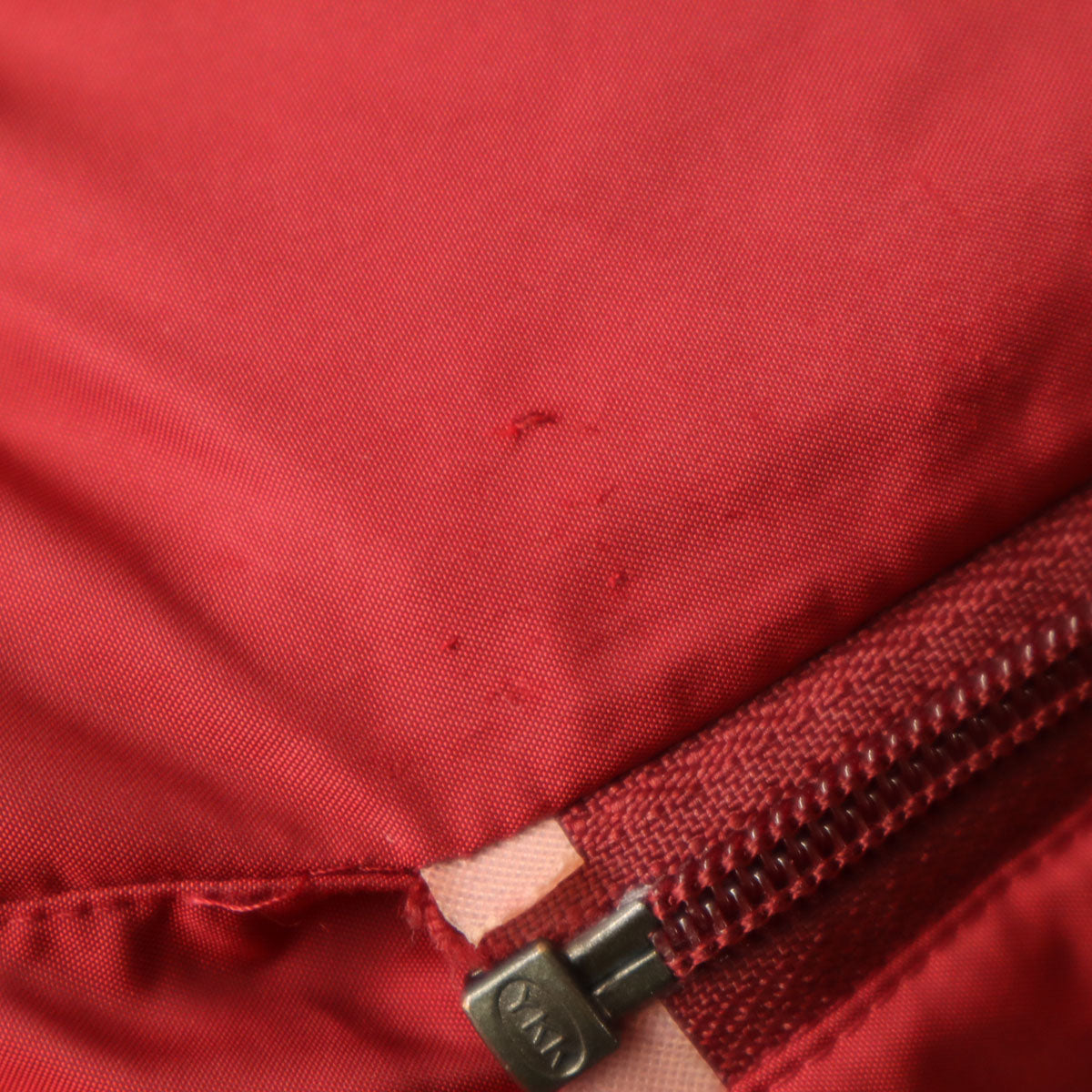 BURBERRY LONDON バーバリーロンドン ダウンジャケット 9 レッド フォックスファー付き 三陽商会 レディース