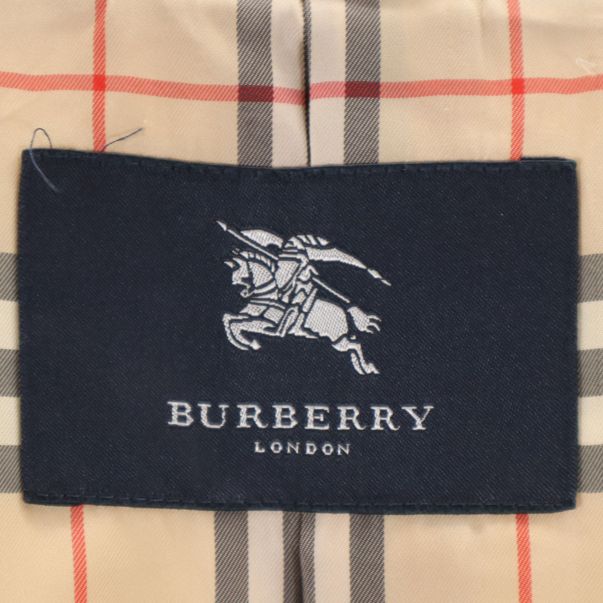 BURBERRY LONDON バーバリーロンドン ダウンジャケット 9 レッド フォックスファー付き 三陽商会 レディース