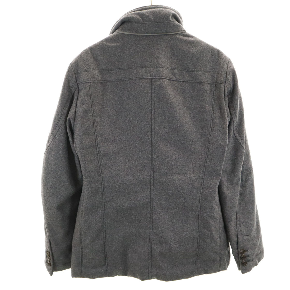 PEUTEREY ピューテリー イタリア製 ダウンジャケット 46 グレー メンズ